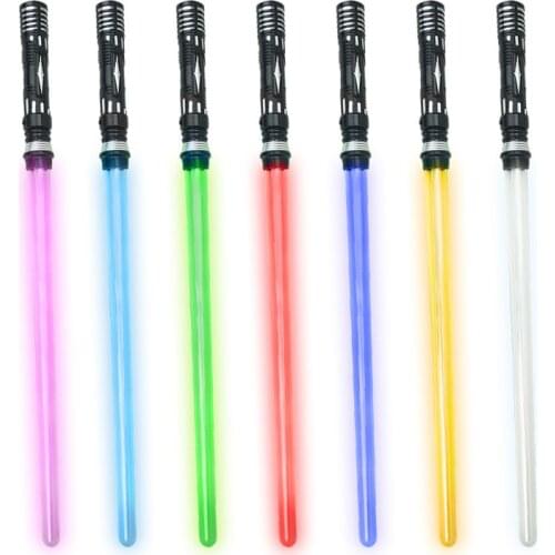 Lightsaber Seven Color Laser Sword Flash Stick Luminous Toy