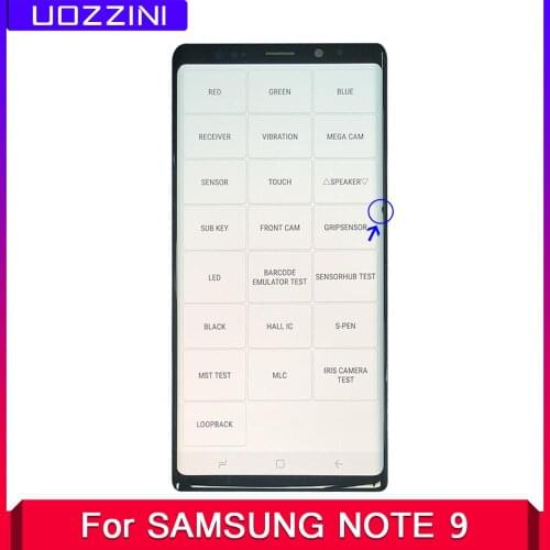 Point LCD Screen For Samsung Galaxy Note 9 Display Touch Screen Digitizer Assembly Dead Pixel Repair Parts For N960 N960D N960F