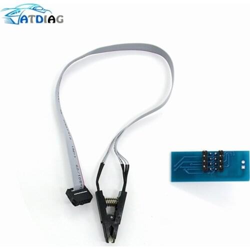 Best Quality Test Clip/ IC Flash Clip SOIC8 SOP8 IC USB Programmer For BIOS 93/25/24 TL866CS TL866A EZP2010 EZP2013 RT809F