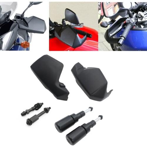 Motorcycle Plastic Aluminum Hand Knuckle Guards Handguard Protectors For Suzuki V-Strom DL650 2004-2021