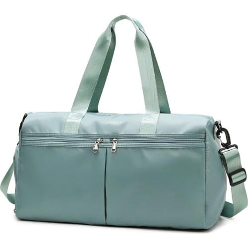 Luggage Travel Bag For Women 2021 Leisure Nylon Handbag Solid Color Airport Vacation Clothes Bag Yoga Gym Bag Short Distance Sac