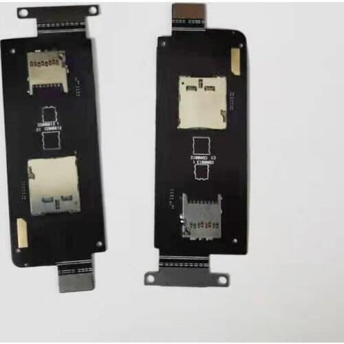 10pcs/lot For Asus Zenfone Zoom ZX551ML ZX550ML SIM Card Reader Slot Memory SD Card Holder Socket Board Flex Cable
