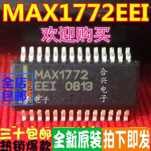 100% New&original MAX1772EEI MAX1772 1772 SSOP-28