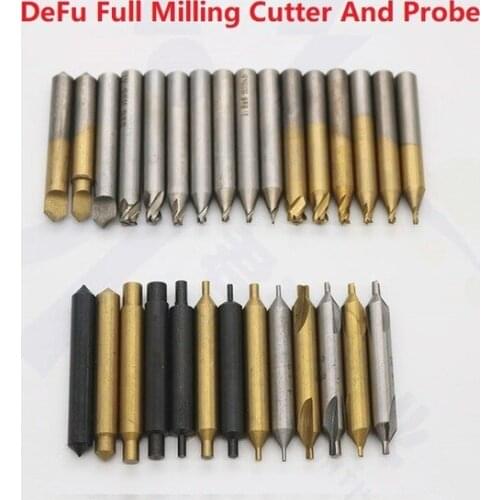 DEFU Full Drill Bit Milling Cutter And Decorder Probe Twist drill For All vertical key machine