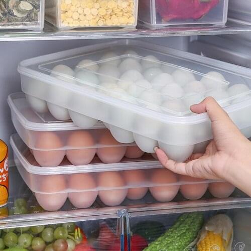 Kitchen Food Container Keep Foods Fresh Refrigerator Organizer Kitchen More Layers Storage Box Egg Fish Dumplings Storage Box