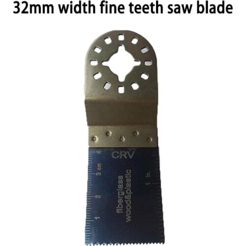 Saw blade for oscillating multi tool accessory 32mm CRV blade saw 1-1/4" Fine Tooth cutting multimaster tools at good price