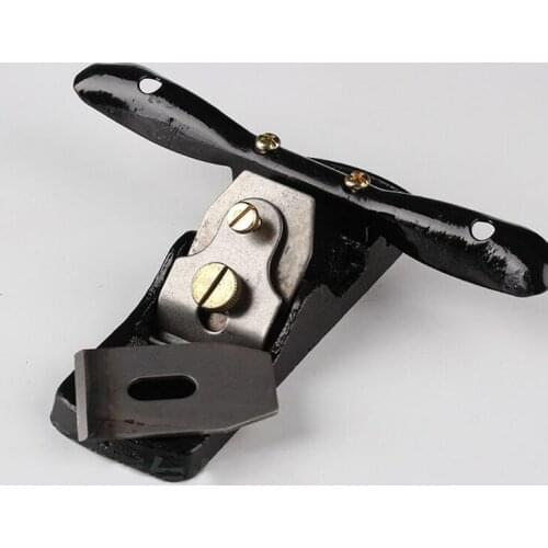 Mini Handheld Woodworking Planing 58*38mm Chrome Vanadium Alloy Steel Blade Flat Bottom Bird Planer Carpenter Tools