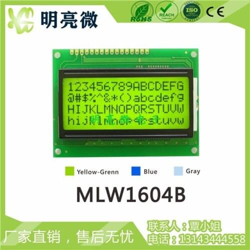 LCD 1604 LCD Module Character Module 16x4 Parallel Port Display 5V/3.3V Optional 1604B