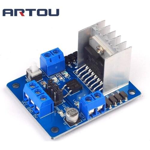 L298N Dual Bridge DC stepper Controller Motor Driver module Board for arduino DIY Car Robot