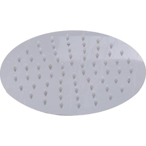 Portable Removable Shower Heads Stainless Steel Square Round Rainfall Shower Head High Pressure Handheld Bathroom Accessories