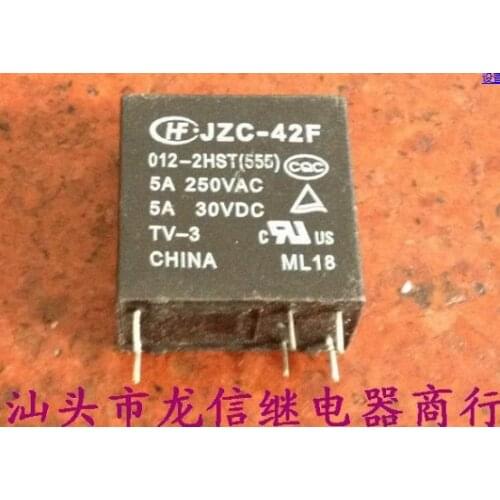 Relays JZC-42F 012-2HST OSA 42F-2A-12V