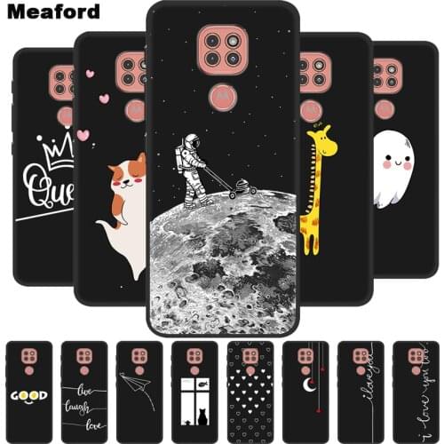 Silicone Case For Moto G9 Play E7 Plus G8 Power Lite One Macro Edge G 5G Plus Cover for Motorola G9 Play E6S 2020 Phone Bumper