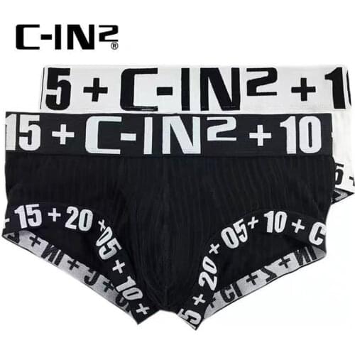C-in2 mens boxers youth sports low waist sexy mens shorts mens trend CIN2 Boxers