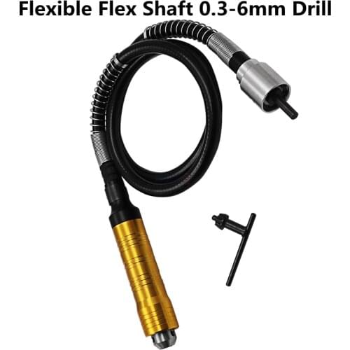 0.3-6mm Rotary Grinder Tool Flexible Flex Shaft Chuck 0.3mm-6mm 0.3-6mm Drill Chuck For Dremel Rotary Tool AXK