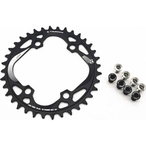 FOURIERS MTB Bike crankset Chainwheel Full CNC Single Speed Bicycle chain whee 96BCD For 11 Speed M8000