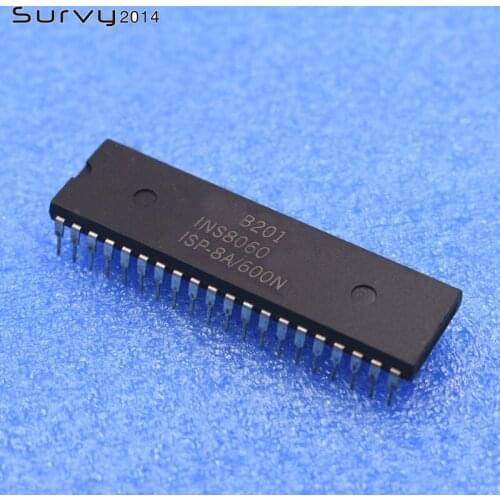 1/5PCS INS8060 8060 Encapsulation:DIP 40PINS 8-BIT HIGH QUALITY IC diy electronics