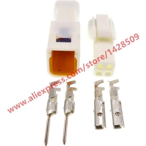 20 Sets JST JWPF 2 Pin Waterproof Electrical Cable Connector For Auto Motors 02R-JWPF-VSLE-D 02T-JWPF-VSLE-D