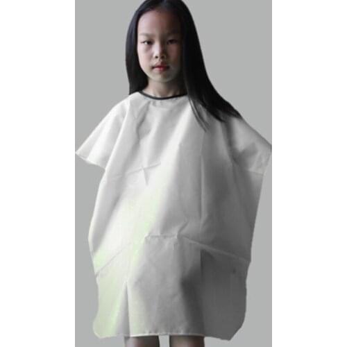 2018 Salon Kids Waterproof Hair Cut Haircut Hairdressing Barbers Cape Gown Cloth 95AE