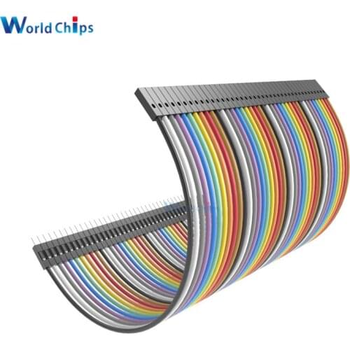 2 x 40PCS Dupont 10CM Male To Female Jumper Wire Ribbon Cable for Arduino