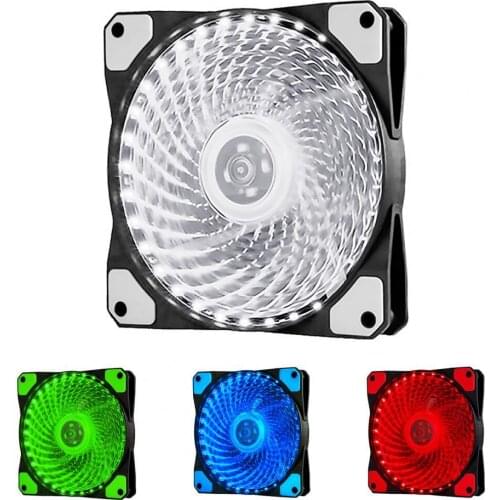 33 LED Lights Hydraulic Bearing Long Service Life Silent 3Pin 4Pin Computer Case Fan