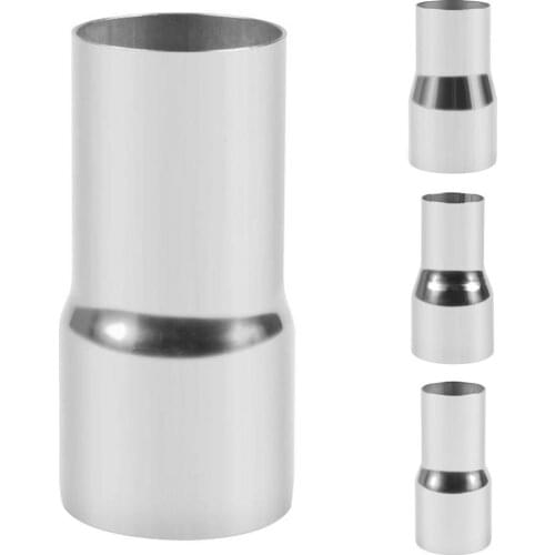 Stainless Steel Car Modified Exhaust Reducer Muffler Pipe To Component Adapter Auto Replacement Part Noise Reduction Accessories