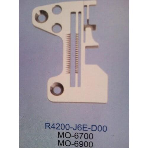 For JUKI 6700 sewing MACHINE USED SPARE parts needle plate R4200-J6E-D00 SEWING MACHINE NEEDLE PLATE