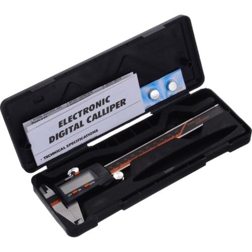 Stainless Steel 0-150mm Electronic Digital Caliper LCD Ruler Vernier Caliper Gauge Micrometer Measuring Tool