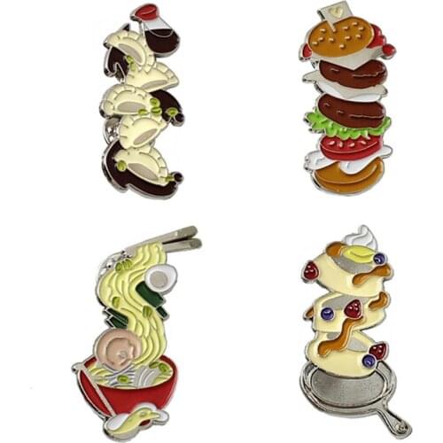 Hamburg Badges Lapel Pins Enamel Brooches For Backpack Women Cute Pin Metal Anime Badge Accessories Decorative Brooch On Clothes