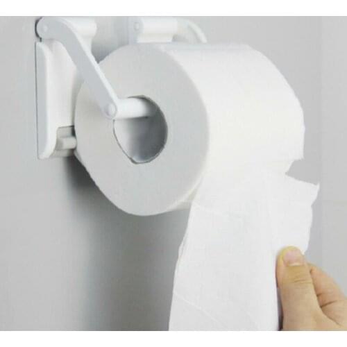 Magnetic Paper Towel Roll Holder Storage Rack for Kitchen Bathroom Refrigerator JA55