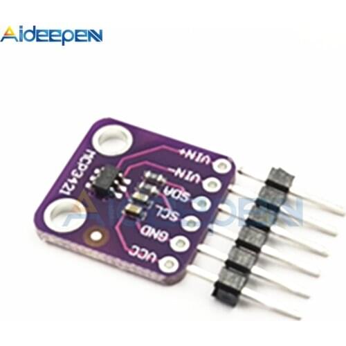 MCP3421 I2C SOT23-6 Delta-Sigma ADC Evaluation Module Board for PICkit Serial Analyzer Module