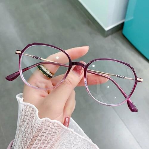 LUOMON Womens Glasses Men Anti Blue Ray Light Blocking Eyewear UV400 Eyeglasses For Computer LK302