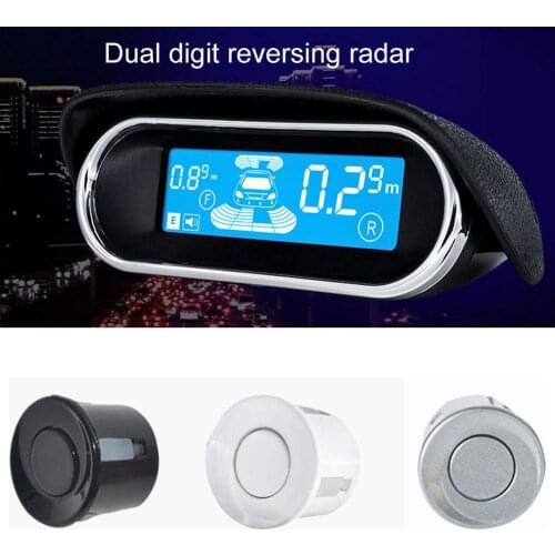 DC12V 2/4/6/8 Parking Sensors Car Auto Reversing LCD Display Back Side Monitor Universal Car Accessories