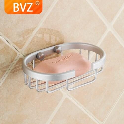 BVZ Aluminum sturdy Soap box Wall Attachment Soap Dish Bathroom Accessories bathroom organizer bathroom shelf