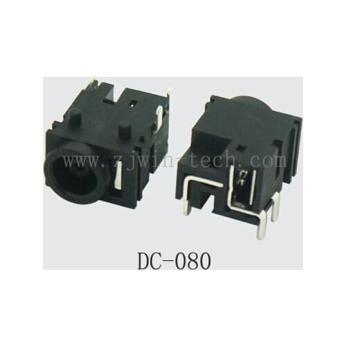 10pcs/lot Laptop NoteBook netbooks DC Power Jack Power Socket Connector for Samsung N108 N110 NC10 NC110 R50 R55 DC080
