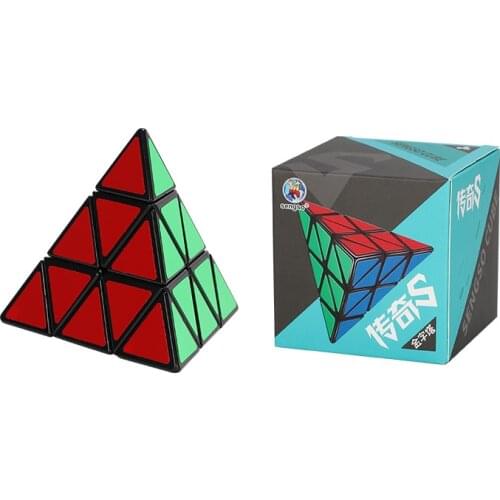 Sengso Legend S Pyraminxed Magic Cube Smooth Touch Stickers Pyramind Neo Cubo Magico Puzzle Game Toy For Beginner Speed Cubing