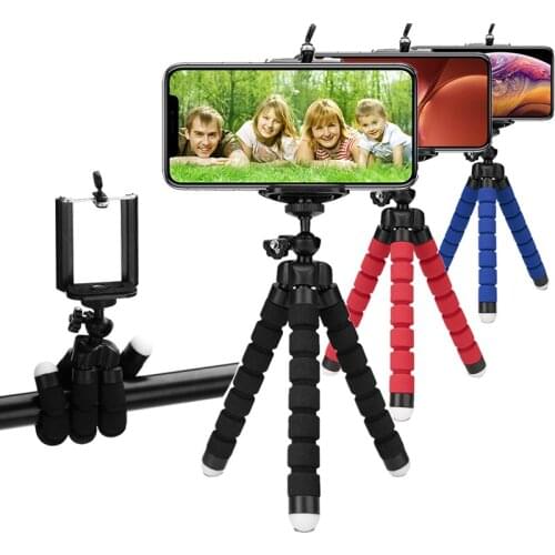 Tripod Mobile Phone Holder Flexible Octopus Tripod Bracket for Mobile Phone Camera Selfie Stand Monopod Support Photo