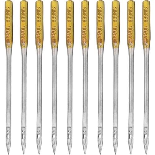 10Pcs Sewing Needle for Singer 2045 HAX1 130/705Hfor singer brother janome pfaff toyota elna viking and so on