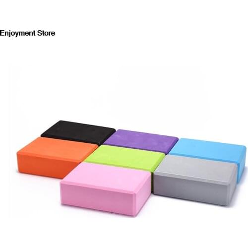 Sports Exercise Gym Workout Stretching Aid Body Shaping Health Training EVA Foam Yoga Block Brick Pilates