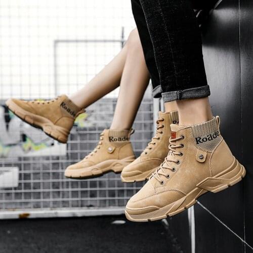 Women Casual Shoes New Mid-Calf Boots Women High Top Shoes Fashion Short Boots Trend Ankle Boots Women Shoes Popular Basic Boots