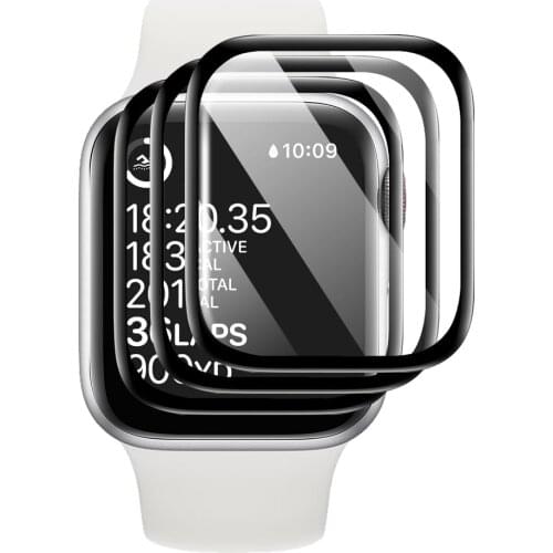 1/3pcs Soft Full Screen Protector Cover For IWatch Apple Watch SE 6 5 4 3 2 1 38/40/42/44mm TPU Protective Film For Apple Iwatch