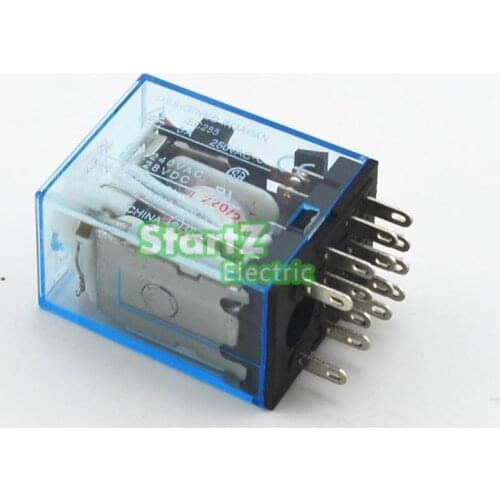 10Pcs Relay MY4NJ 220/240V AC Small relay 5A 14PIN Coil