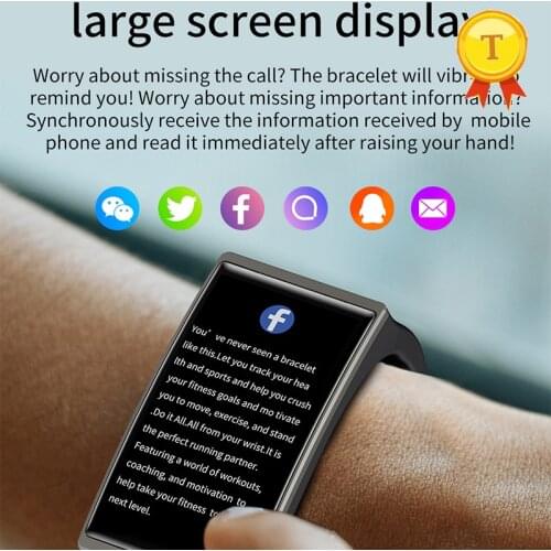 2021 swimming Waterproof Smartwatch Men Women large Screen WhatsApp sync Heart Rate Blood Pressure Monitor BT 5.0 Smart watch