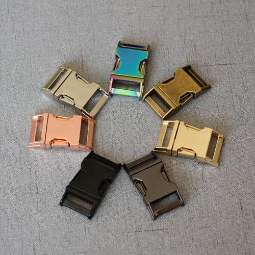 50 pcs/pack Side Release Metal Buckles for Tactical Belt Safety Strong Clips DIY Outdoor Luggage Accessories