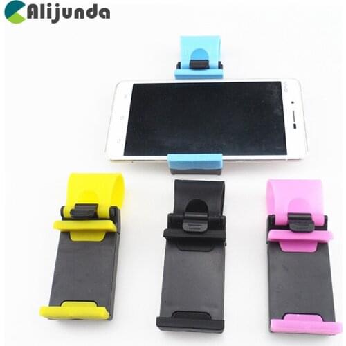 Car Steering Wheel Mobile Phone Holder Elastic Design Mobile Phone Holder Stand For Kia Rio K2 K3 K5 K4 Cerato,Soul,Forte,Sporta