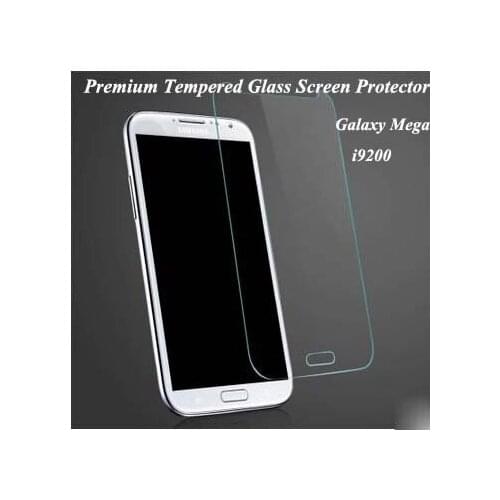 For samsung galaxy mega 6.3" i9200 Ultra thin Glass Screen Guard Protector Film, FOr galaxy mega 6.3" glass Screen Cover skin