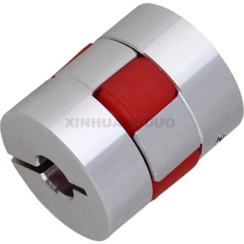 D25 L30 three Jaw Aluminium Plum Flexible Shaft Coupling Motor Connector Flexible Coupler 5/6/6.35/8/10/12mm