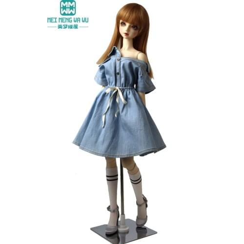 BJD doll clothes for 1/3 58--60cm BJD SD doll fashion strap dress Underwear socks