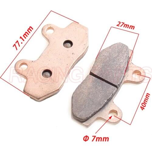 Motorcycle Heavy Duty Copper rear Brake shoes disc Pads for ATV 50cc 70cc-125cc 140cc 150cc 160cc Pit Dirt Bike free shipping