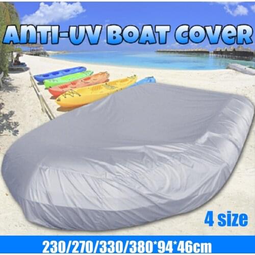 Universal Waterproof Dustproof Inflatable Boat Cover UV Resistant Kayak Rubber Boat Protection Covers Canoe Storage Cover Shield