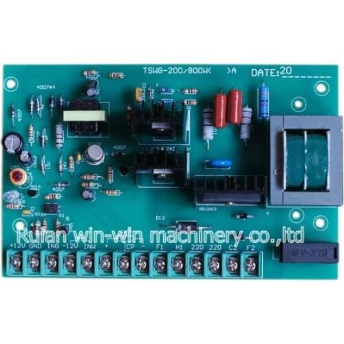 2pcs passive components single-sided pcb TSWG-200 / 800w board panel DC 180-245V